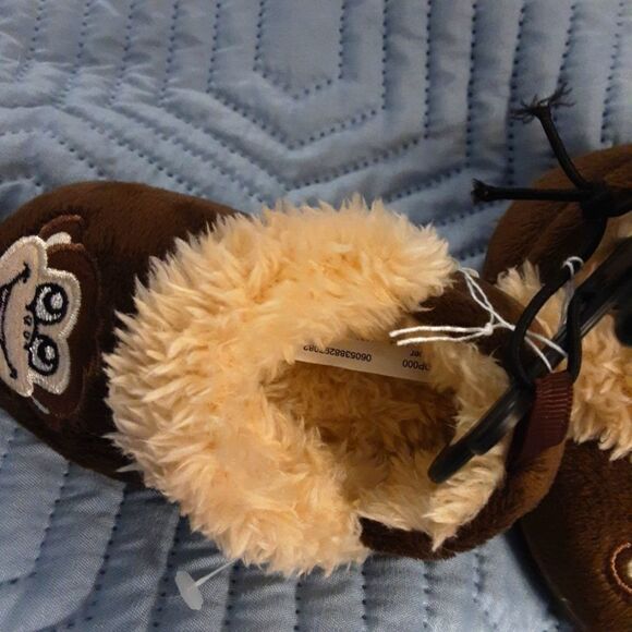 MONKEYFACE Cozy Boot Dk Brown Cream Faux Fur Lining size 2 - Picture 3 of 3